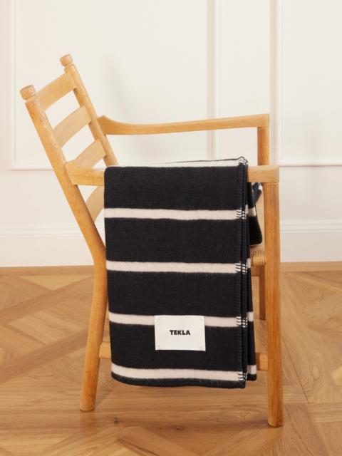 TEKLA Striped Wool Blanket