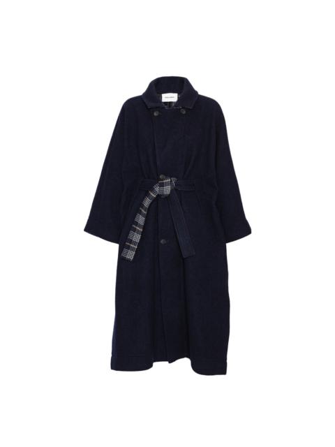 HENRIK VIBSKOV TOADCOAT - NAVY DUFFLE