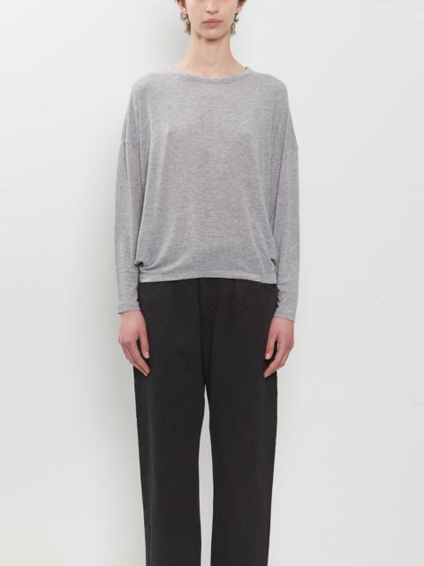 pas de calais Lyocell Cashmere Jersey Pullover — Grey