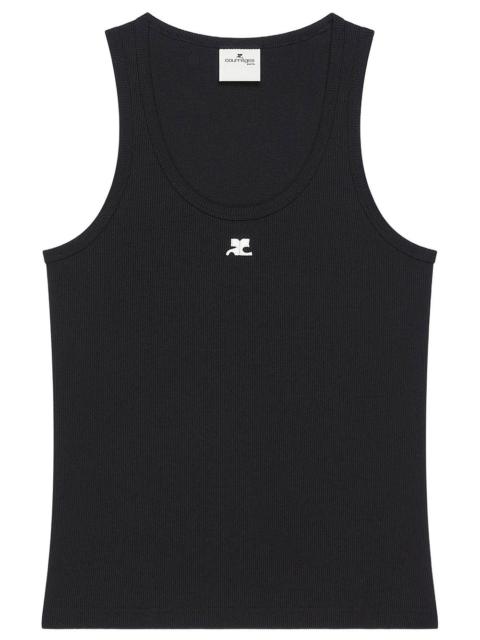 courrèges 90's Ribbed Tank Top