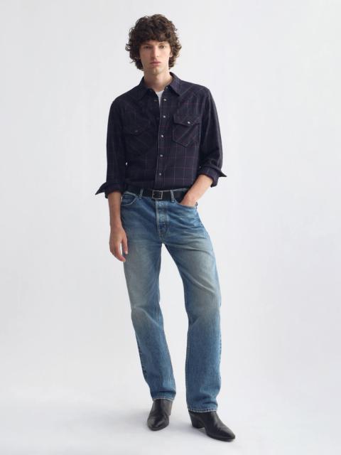 NILI LOTAN TRAVIS COTTON SHIRT