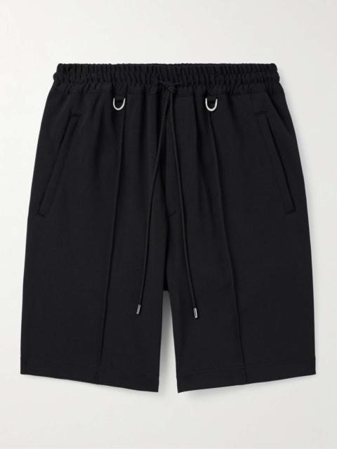 Straight-Leg Logo-Print Jersey Shorts