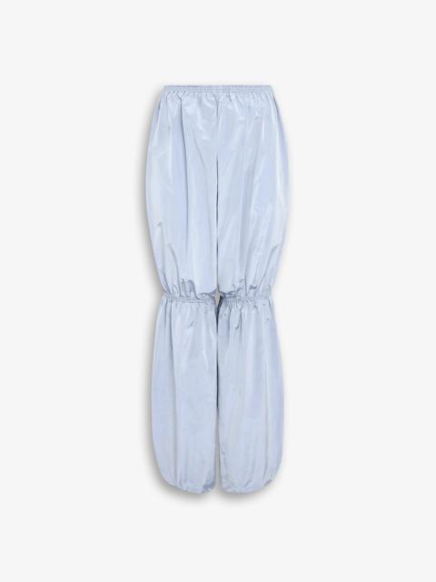 Alaïa SILK TAFFETA TRACK PANTS