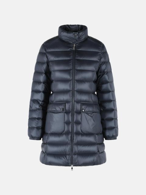 Moncler 'GENET' LONG NAVY BLUE POLYAMIDE DOWN JACKET