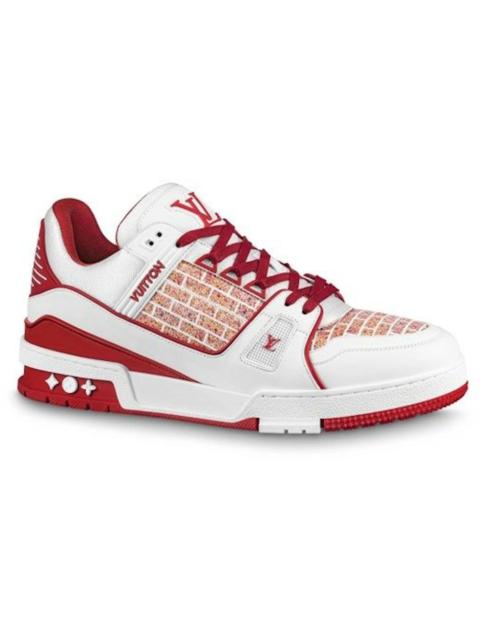 Louis Vuitton Louis Vuitton LV Trainer Lady Pink LV Trainer in Residence