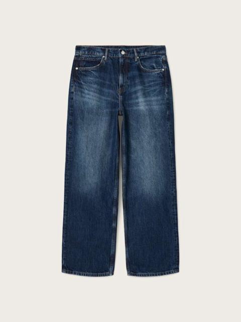 ALLSAINTS LENNY LOOSE FIT WIDE LEG DENIM JEANS