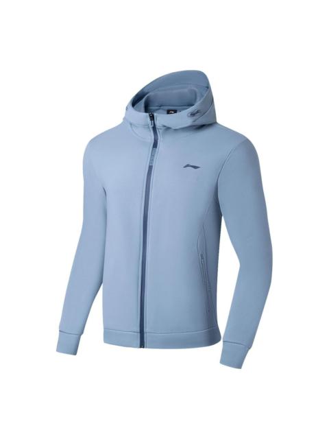 Li-Ning Li-Ning Athletics Nocta Tech Fleece Jacket 'Blue' AWDSA61-3