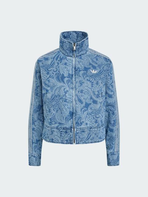 adidas Originals ADIDAS LIBERTY LONDON FIREBIRD DENIM TRACKTOP