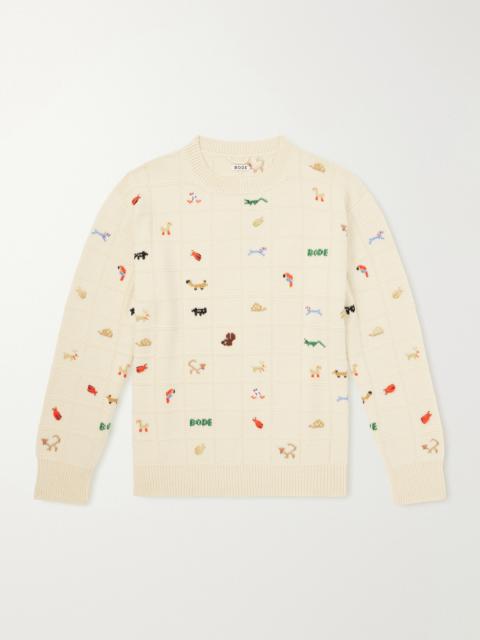 BODE Zoologist Merino Wool Sweater