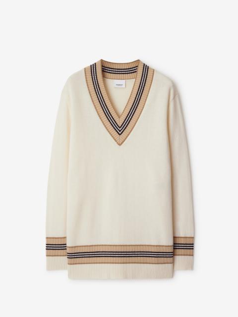 Burberry Icon Stripe Cashmere Sweater