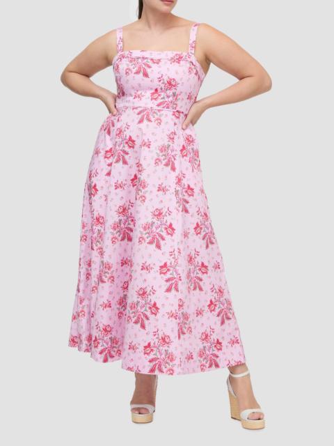 Hill House Home Women's The Ezra Dress - Pink Delft Bouquet