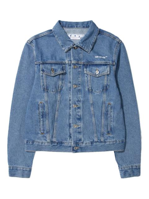 Off-White Diag-stripe denim jacket