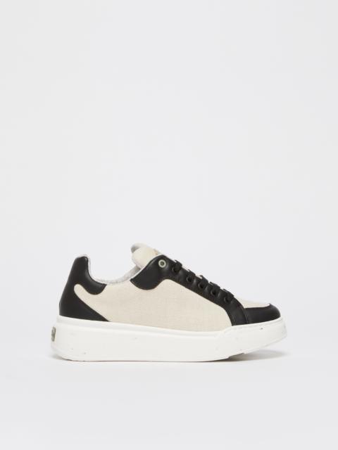 Max Mara MAXIHEMPGREEN Canvas MaxiGreen trainers