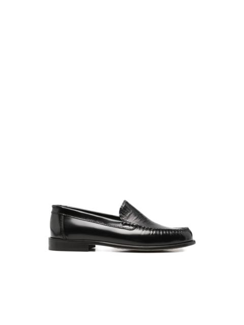 textured-detail loafers