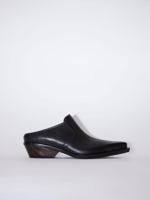 Acne Studios Pointed mules - Black