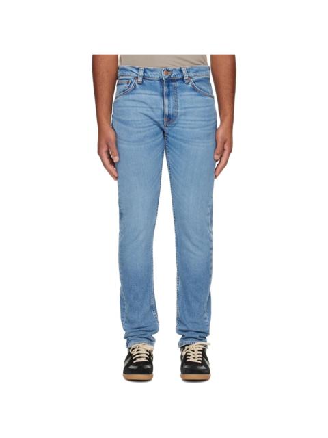 Nudie Jeans Blue Lean Dean Jeans
