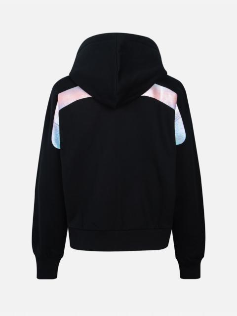 EVISU IRIDESCENT DAICOCK ZIP-UP FASHION FIT HOODIE