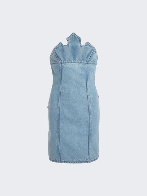 COPERNI X Disney Crown Denim Dress Blue