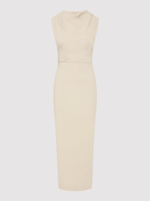 ST. AGNI Soft Sculptural Dress - Creme