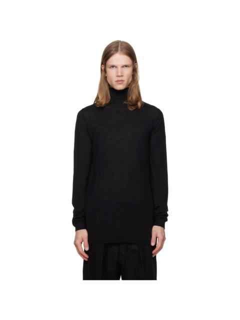 Rick Owens Black Tower Level Turtleneck