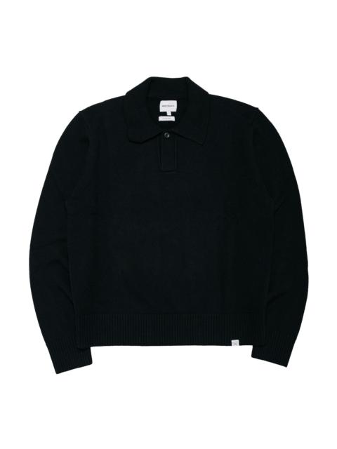 NORSE PROJECTS Anholt Lambswool Black