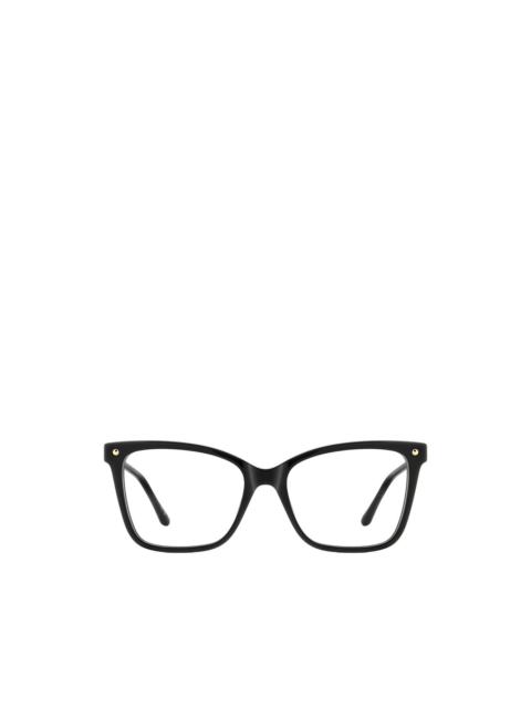 CAROLINA HERRERA pearl-embellished squared-frame glasses