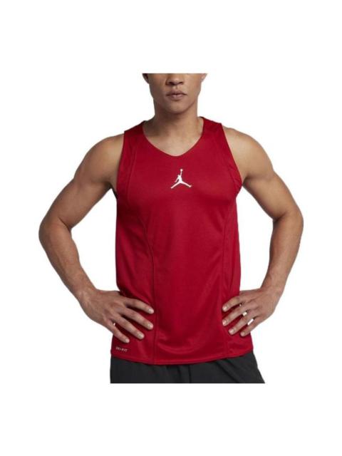 Jordan Air Jordan Rise Dri-Fit Tank Top 'Red' 887443-687