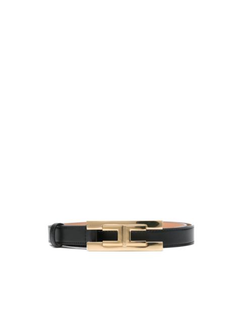 ELISABETTA FRANCHI buckle leather belt