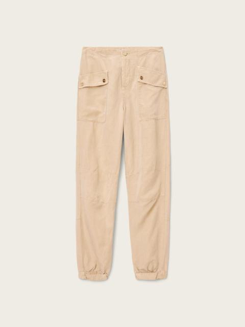 ALLSAINTS VAL CARGO LINEN BLEND PANTS