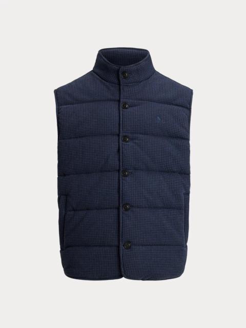 Polo Ralph Lauren Houndstooth-Print Estate-Rib Vest