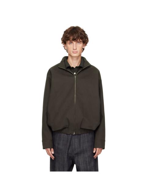 Omar Afridi Brown Steel Jacket