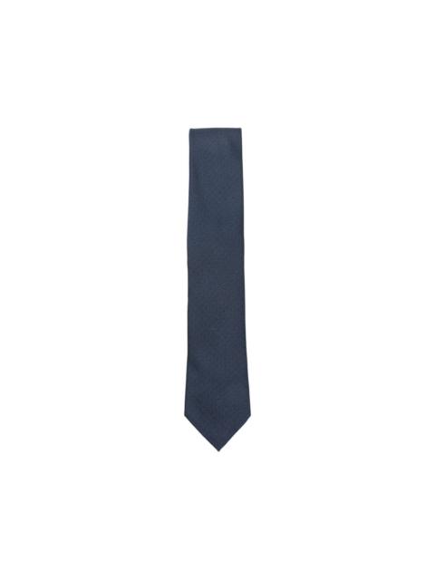 ZEGNA textured-finish tie