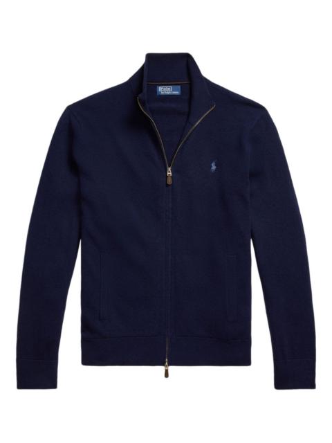 Polo Ralph Lauren zip-up wool cardigan