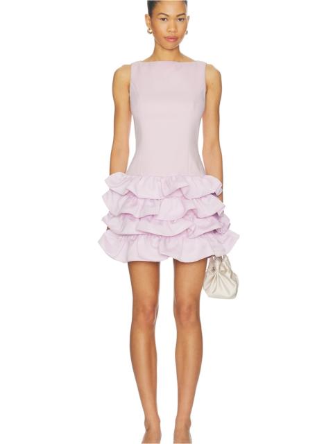 ELLIATT Saphine Ruffle Mini Dress