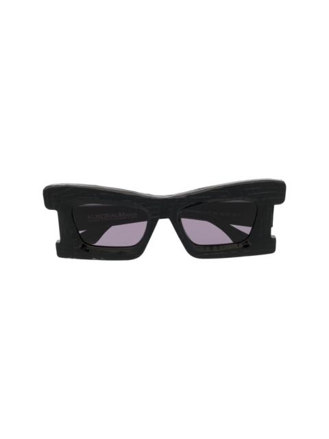 Kuboraum rectangle-frame sunglasses