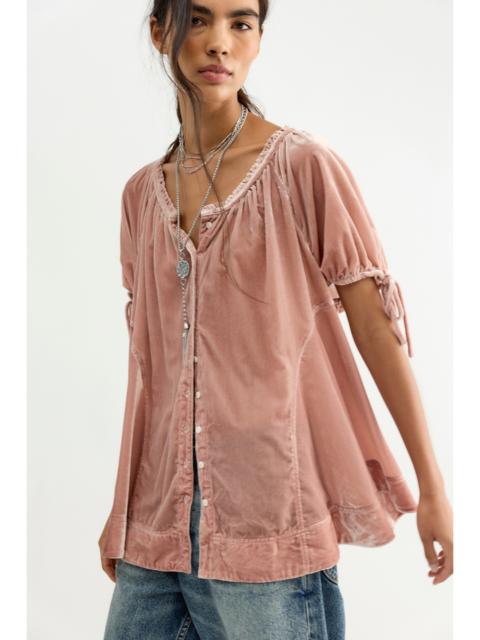 FREE PEOPLE Farley Velvet Tunic