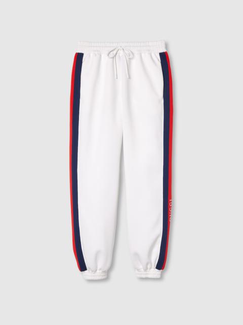 GUCCI Neoprene jogging pant with Web