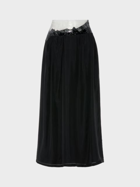 Maison Margiela Taped Midi Skirt