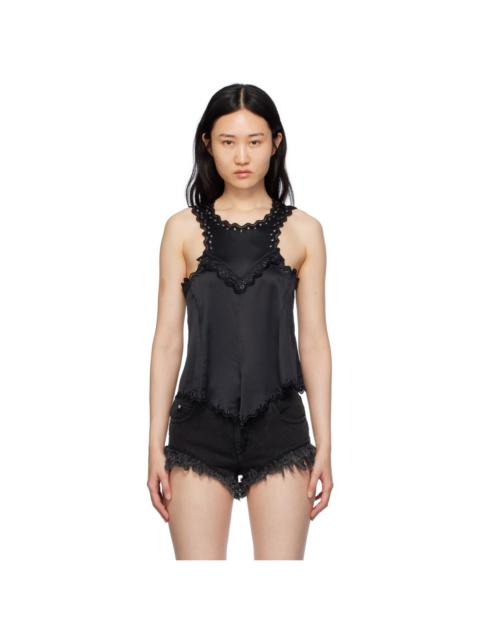 Isabel Marant Black Amaya Tank Top