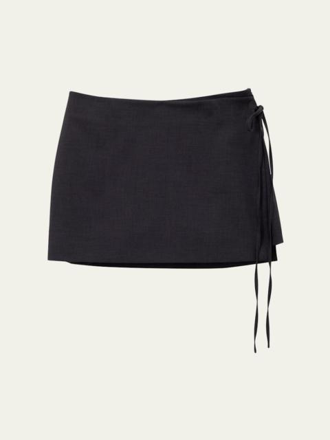 Dunst Mini Wrap Skirt