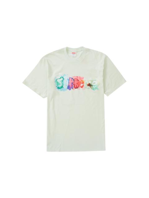 Supreme Supreme Watercolor Tee Pale Green