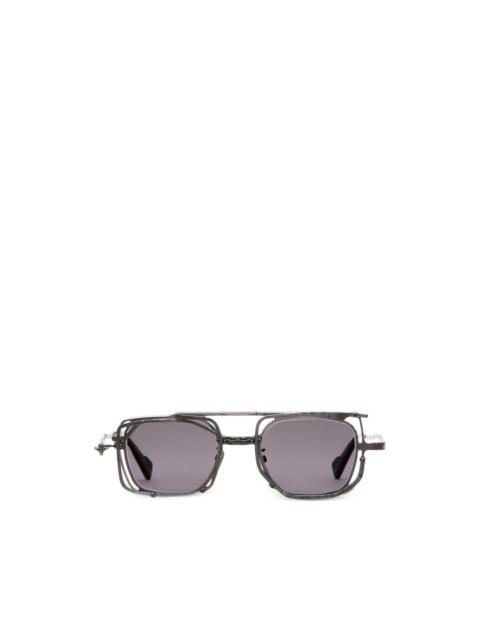 Kuboraum geometric-frame sunglasses