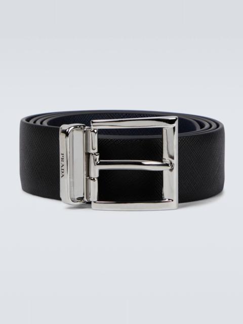 Prada Saffiano leather belt