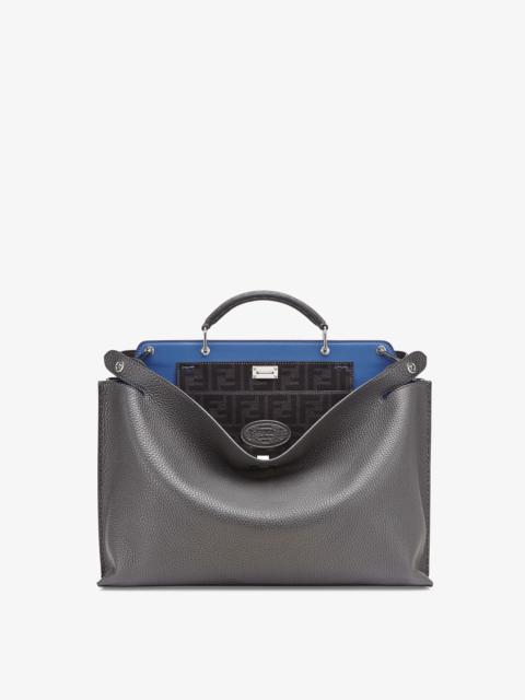 FENDI Gray leather bag