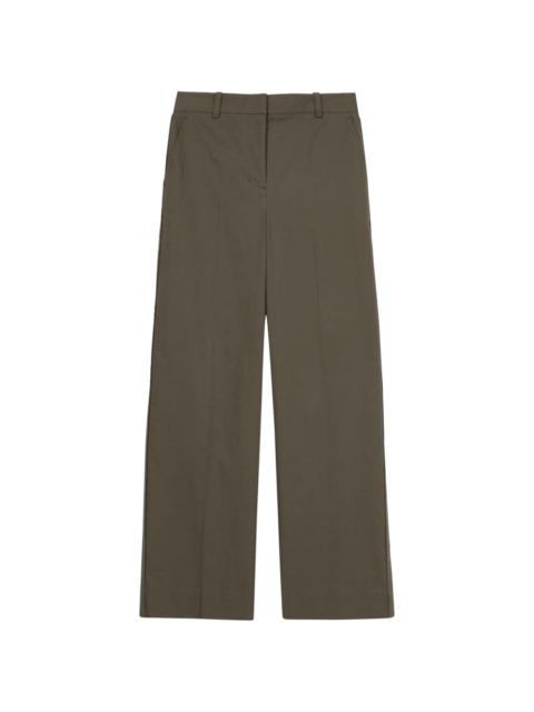 3.1 Phillip Lim distressed wide-leg trousers
