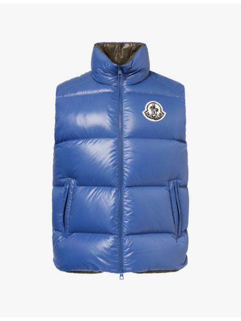 Moncler Belice Logo-Badge Padded Gilet