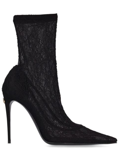 105mm Lollo lace heels