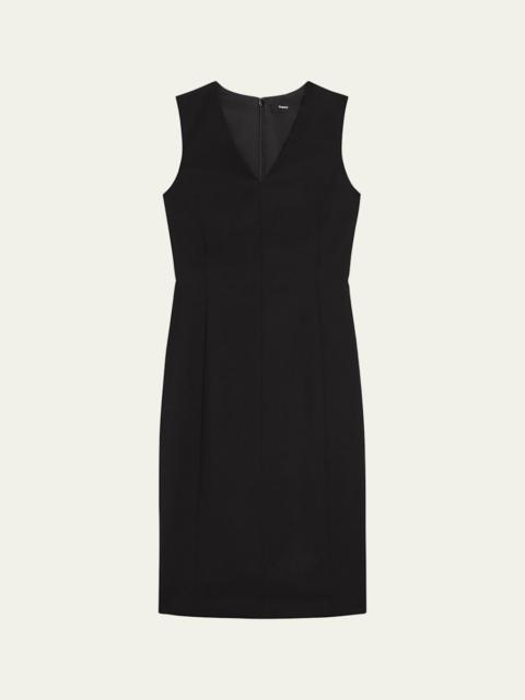 Theory Slim Midi Sheath Dress