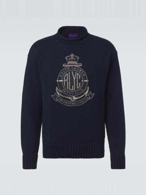 Ralph Lauren Embroidered cotton sweater
