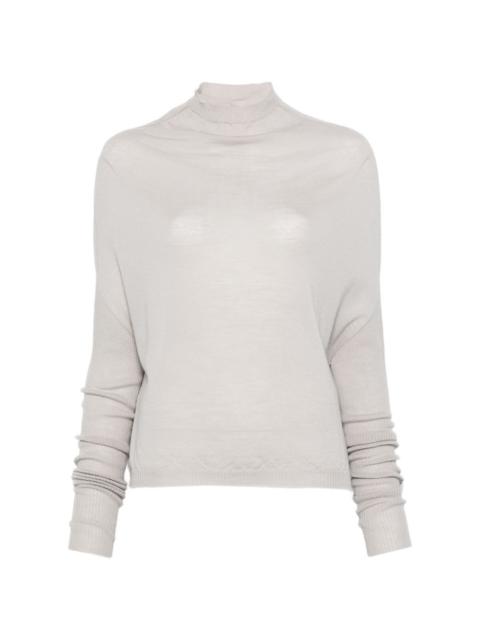 Rick Owens funnel-neck sweater